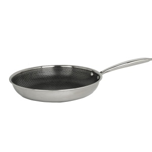 Tigaie Zilan ZLN9655 tri-ply, inox,antiaderent, protectie la zgarieturi, usor de spalat, 20 cm,1L