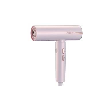 Uscator de par Zilan ZLN9181, tehnologie IQ, 3 trepte de viteza si temperatura, Functie ionica, 1800W