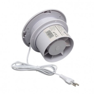 Ventilator rotund de baie 150 mm - 15W cu clapeta automata, telecomanda si programare - IPX2 - Img 5