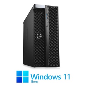 Workstation Dell Precision 5820, W-2125, 16GB DDR4, SSD, Quadro P400, Win 11 Home