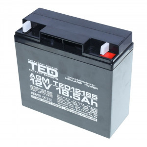 Acumulator Plumb-Acid 12V-18,5A TED