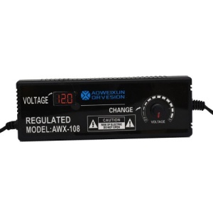 Alimentator Reglabil 3-12V DC 10A cu Afisaj Digital, Mufa 5,5x2,1mm