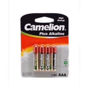 Baterii Alkaline Camelion High-Energy R3 AAA, 4 buc/set