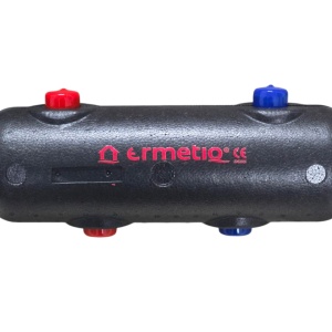Butelie egalizare 45Kw - separator hidraulic din inox 1 circuti 1" cu izolatie si functie magnetica pentru impuritati - Img 3