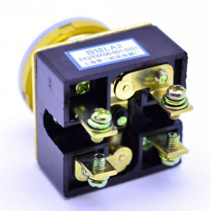 Buton Motor Push Fara Retinere Rosu LA2-J - Img 2