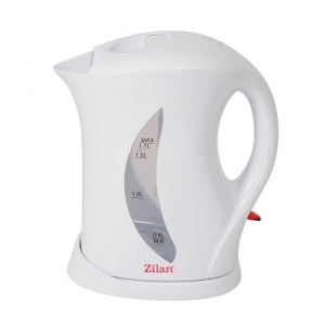 Cana electrica ZILAN ZLN-8496 - 1.7L, 2200W, design alb modern cu indicator luminos