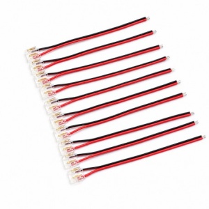 Conector Banda LED COB/SMD Monocolor 5mm 2 Pini cu Cablu 10cm Set 10 Buc YOA/YCA2P5-1