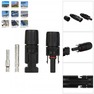 Conector MC4 de sistem solar fotovoltaic - KIT 10 x set F/M - Img 4