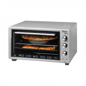 Cuptor electric ZILAN HELSON, putere 1300W, 48L, timer 90 min, temperatura maxima 250 grade, 2 tavi incluse