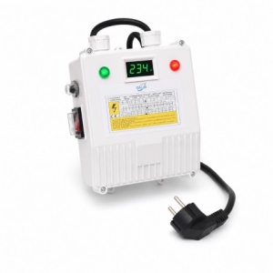 Cutie Comanda Pompa Submersibila 1.5HP 40uF 220V cu Voltmetru Digital