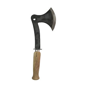 Cutit tip toporas, universal cu maner de lemn ,34cm