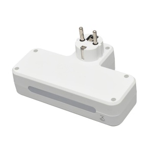 Dublu Stecher Multifunctional cu 2 x Usb QC3.0 - 1PD 20W si Lumina de Veghe - Img 5
