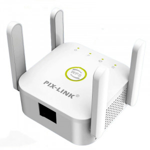 Extender Wireless N cu 4 antene, 300mbps, PIX-LINK WPS