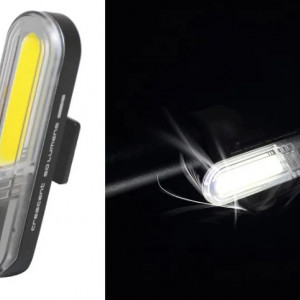 Far fata si stop spate 7 LED, reincarcabile USB - Img 2