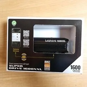 Far inteligent Lezyne Super Drive 1600XXL, 9 moduri, memorie smart connect, negru - Img 4