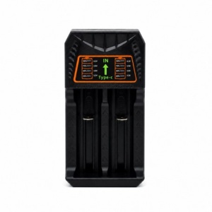 Incarcator Universal pentru Acumulatori Li-ion 2 Sloturi 18650 USB Type-C - Img 3