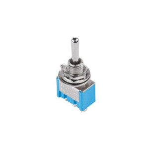 Intrerupator Basculant On-Of De Metal 3 Contacte 220V-6A INT-22010