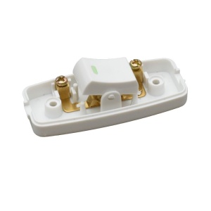 Intrerupator pe fir 10A / 250V Alb - Img 3