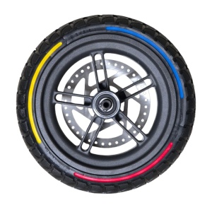 Janta cu disc frana si cauciuc solid plin trotineta 8.5x2-6.1 - Img 3