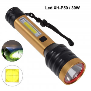 Lanterna 30W LED CREE XH-P50 + COB - Img 4