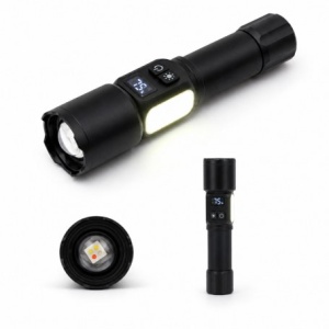 Lanterna LED Reincarcabila 4 LED-uri 6000mAh cu Powerbank, Magnet si Zoom - Img 3