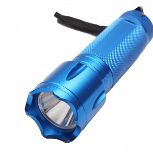 Lanterna metalica LED bicicleta