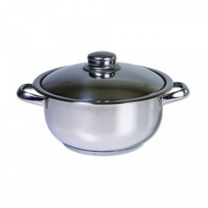 Oala inox capac inox COCINERA 30 cm 12L
