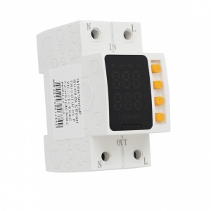 Releu Electronic de Protectie reglabil 1-63A la supratensiune, subtensiune si supracurent - Img 3