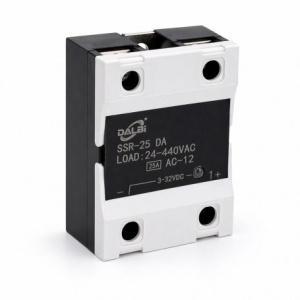 Releu Static SSR-25 DA 25A 24-440V AC Control 3-32V DC