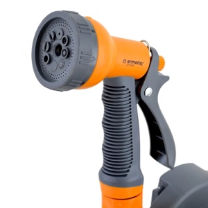 Set furtun gradina, Ermetiq Plus, 3/8 toli, 10 m, cu tambur si pistol de stropit - Img 2