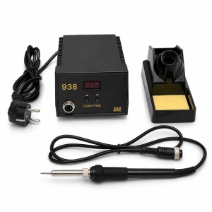 Stație de lipit cu fludor 60W reglaj digital temperatură 200-480°C - Img 4
