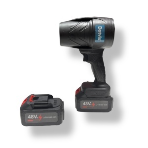 Suflanta aer cu 2 acumulatori 48V pentru praf, apa, zapada, volum de aer 555 metri cubi pe minut, protectie la supraincalzire