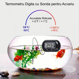 Termometru digital de acvariu -50˚C +70˚C - Img 2