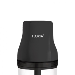 Tocator electric FLORIA ZLN3035 - 200W, bol 500ml, lame inox, design compact, negru - Img 3