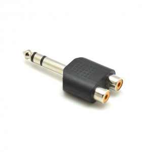 Adaptor Jac 6,3 Tata Stereo – 2 X Rca Mama