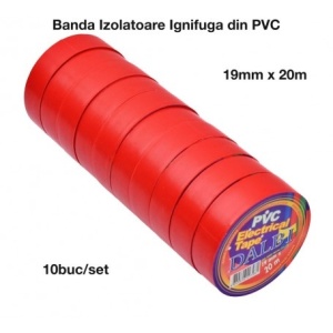Banda Izolier Rosie 19mm x 20m - Set/10buc - Img 7