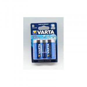 Baterie Alkalina Varta High-Energy R20 D , 2buc/set