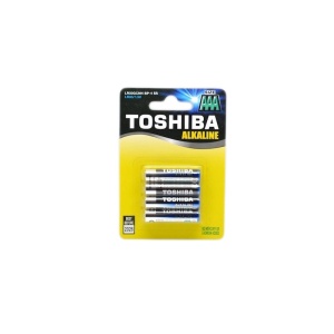 Baterii Alkaline Toshiba R3 AAA, 4buc/set