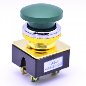 Buton Motor Push Fara Retinere Verde LA2-J