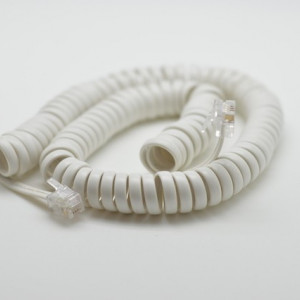 Cablu Spiralat Telefon-Receptor 4 Fire Extensie 4,5m CAB-TEL-004/45A