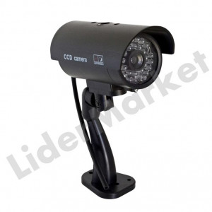 Camera de supraveghere falsa cu led - aspect foarte realist