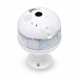 Camera de Supraveghere Wi-Fi Tip Bec E27, Panoramica 360°, cu Iluminare LED D8