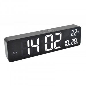Ceas digital cu led, afisaj negru sau verde - Img 2