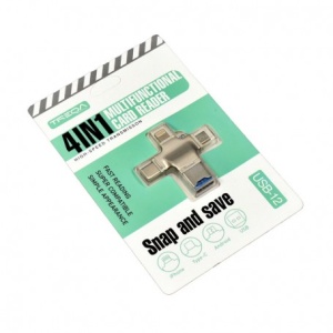 Cititor de Carduri 4 in 1 Multifunctional Transfer Rapid / USB-12 - Img 2