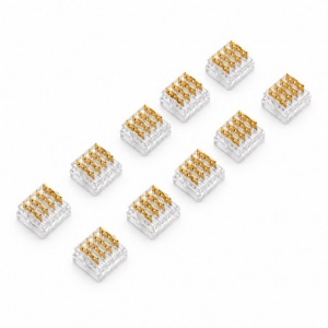 Conector pentru Imbinare Fire 20-22AWG 4 Pini Wire to Wire Set 10 Buc