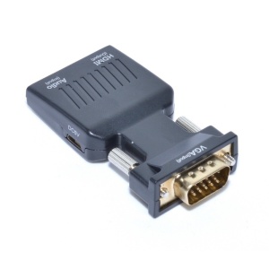 Convertor Video VGA-HDMI + Audio/HDTV 1080P