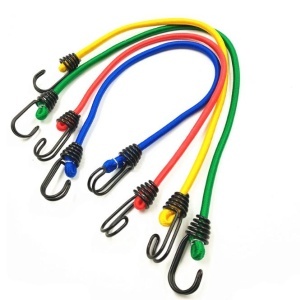 Cordelina - elastic pentru fixare, carlige din otel, 8mm, lungime 125cm