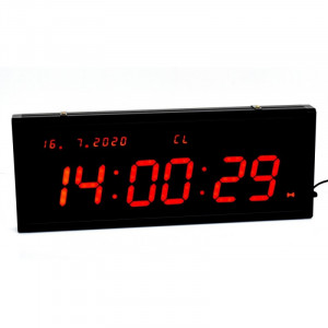 Cronometru cu Ceas JH-130 / Led Rosu si Telecomanda - Img 2