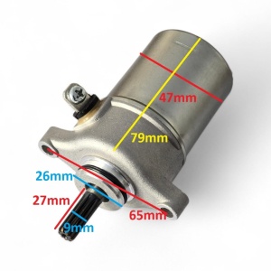 Electromotor 9 dinti Yamaha X-Max si X-City 125cc - Img 4