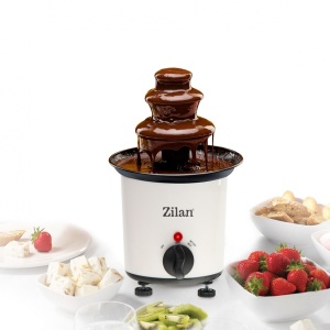 Fantana de ciocolata Zilan ZLN2144 alba - 30W, 200ml, cu accesorii incluse - Img 3